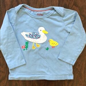 ❌Sold!❌ Baby Boden ducky shirt 18-24